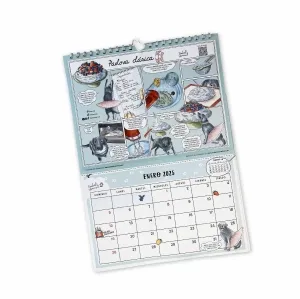 Calendario - Planner Dulces Planes 2025 Set X 2