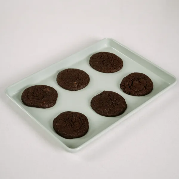 Placa Antiadherente Horno Isa Galletitas Cookies 34 Cm Verde Menta