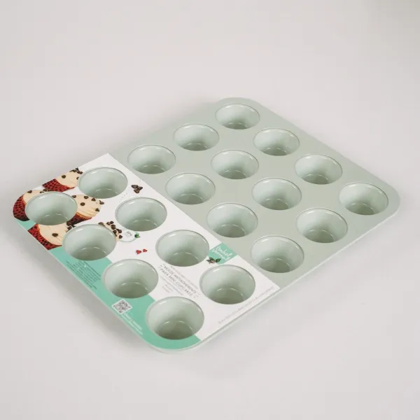 Placa Isa 20 Mini Cupcakes Menta